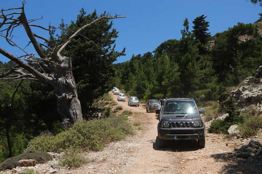 Rhodes: Self-Drive 4x4 Safari Tour with North Pickup - The 8-hour route: viewpoints, safety, Profitis Ilias, and the ride in between
