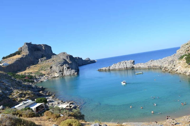 Rhodes: Small Group to Lindos with 4-Hours of Free Time - Lindos on foot: white alleys, port stroll, and beach time
