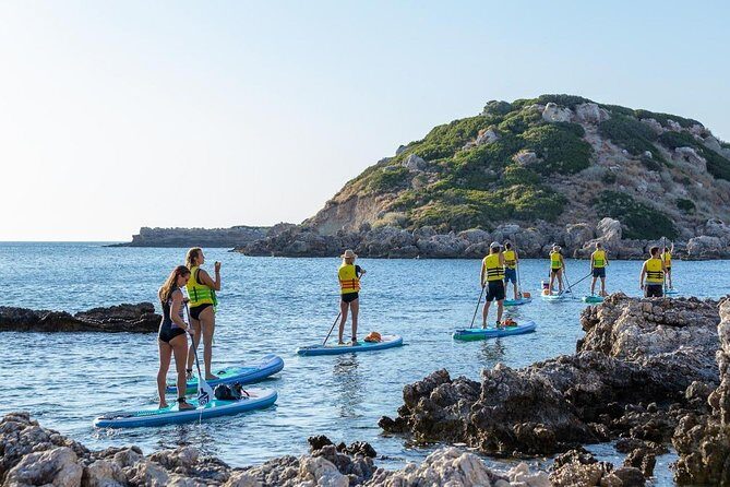 Rhodes: Stand Up Paddle & Snorkel Adventure - Paddling Rhodes’ coastline and finding the spots by sea