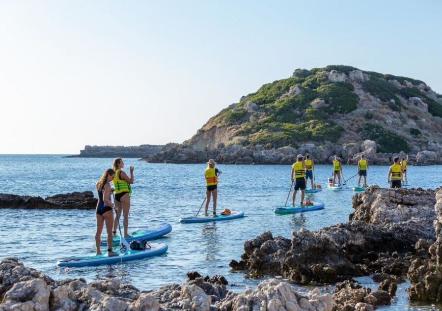 Rhodes: Stand-Up Paddleboard and Snorkeling Tour - Equipment and what to bring (so you’re comfy the whole time)