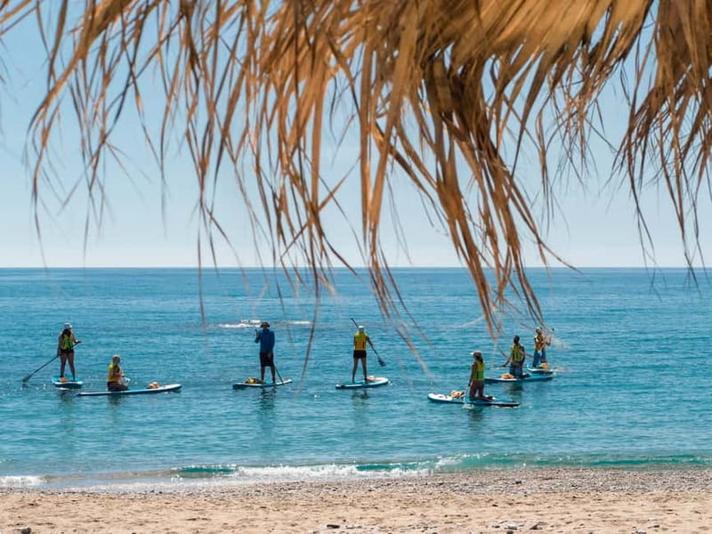 Rhodes: Stegna Beach Stand Up Paddleboarding Lesson - Your first lesson on the board