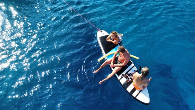 Rhodes: Sunset Catamaran Cruise with Snack, Fruits & Drinks - Second Sail Leg Toward Elli Beach: Another 45 minutes of scenery