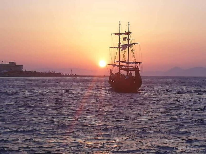 Rhodes: Sunset Cruise 1 hour on an 18th-Century Boat - Boarding Queen Christine: What Makes This Boat Special