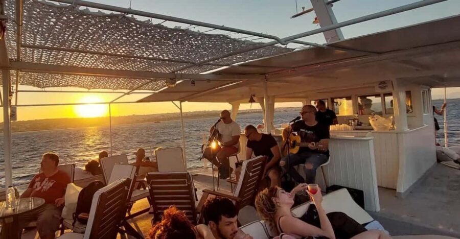 Rhodes: Sunset Cruise with Live Music, Wine & Greek Buffet - Live music set: the part that turns sunset into a night out