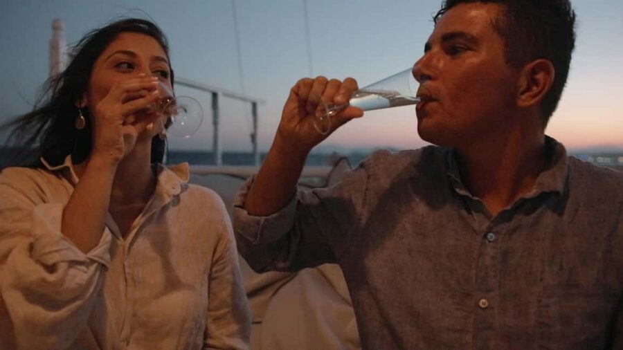 Rhodes: Sunset Cruise with Open Bar, Dinner, & Live Music - Live Music at Sunset: When the Whole Boat Sings Along