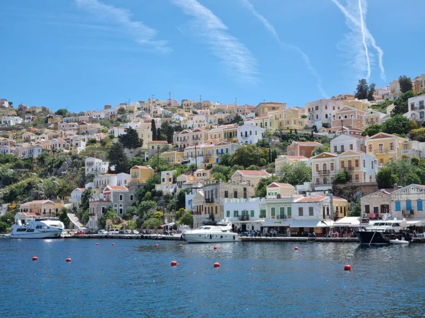 Rhodes: Symi Yacht Tour with Unlimited Drinks and Transfer - Seskli Island: Snorkel-Friendly Private Nature and a Quieter Landing