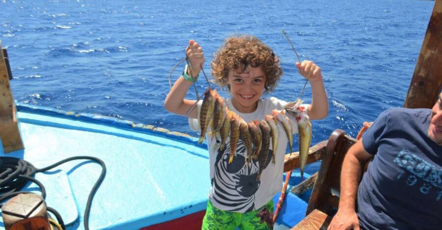 Rhodes Town: Fishing Boat Trip with Fish Meal and Swim Stops - A traditional 10.5-meter boat built for real fishing (Not a party barge)