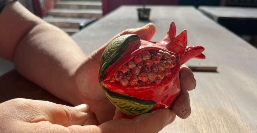 Rhodes Town: Pomegranate Pottery Masterclass - Shaping Your Clay Pomegranate: Basic Handbuilding Skills