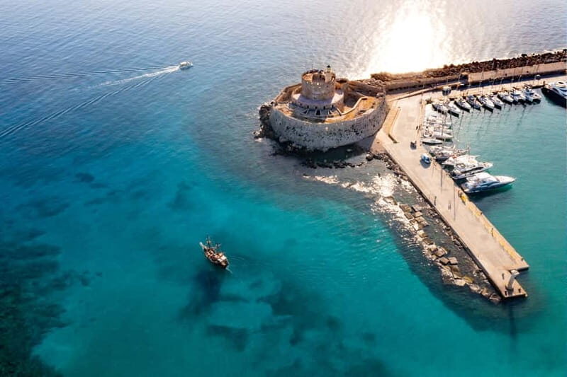 Rhodes:1-hour Sightseeing Day Cruise on an 18th-Century Boat - The main sights: Mandraki Port, Elli Beach, and the Ancient Harbor