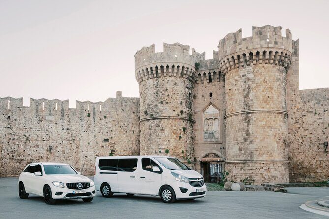 Rhodian Transfer Private Taxi: Airport-Port to/from Lindos-South - Meet-and-greet at Rhodes airport or port: where time usually disappears