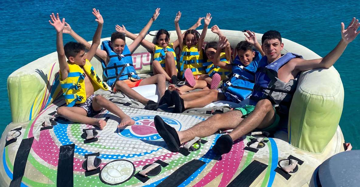 Rhodos : Crazy Sofa Watersports Adventure - Traganou Caves and the coastal setting
