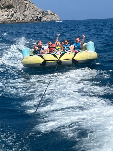 Rhodos : Crazy Sofa Watersports Adventure - Extra inflatable variations and what to expect