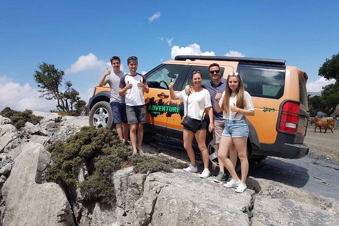 Richtis Waterfall, History, Azoria, OliveTasting, NorthCoast - Pickup and logistics: where you can join, and what it means for your day