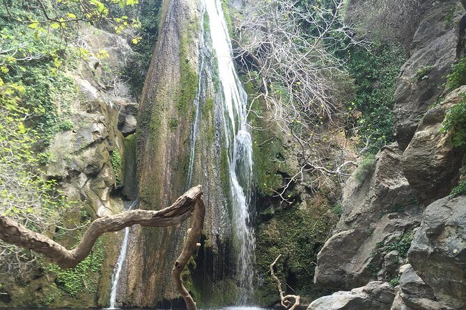 Richtis Waterfall, History, Azoria, OliveTasting, NorthCoast - What to pack for this day: swim gear and shoes matter most