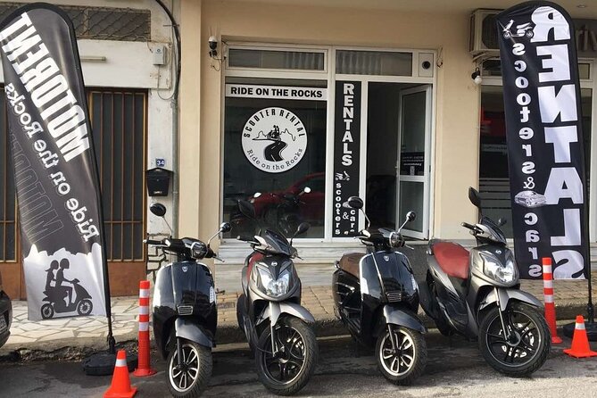 Ride On The Rocks Meteora | Scooter and E-bike Rentals - Collecting the scooter or arranging delivery