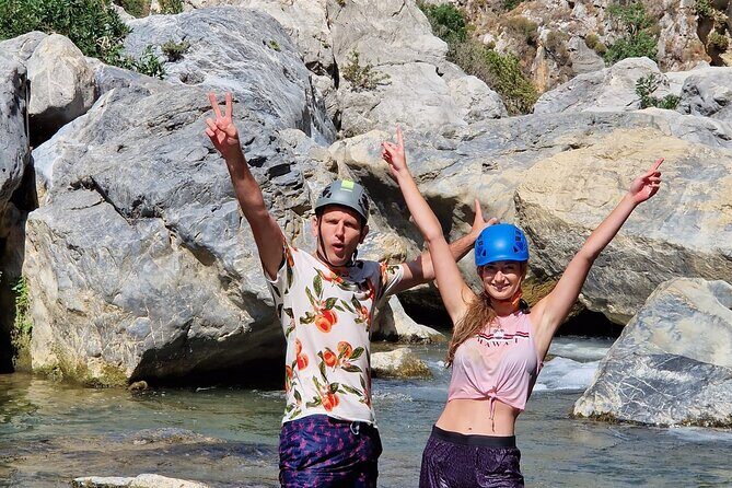 River Trekking at Kourtaliotiko Gorge Waterfalls to Preveli Beach - Preveli Palm Beach: swim options and best use of your time