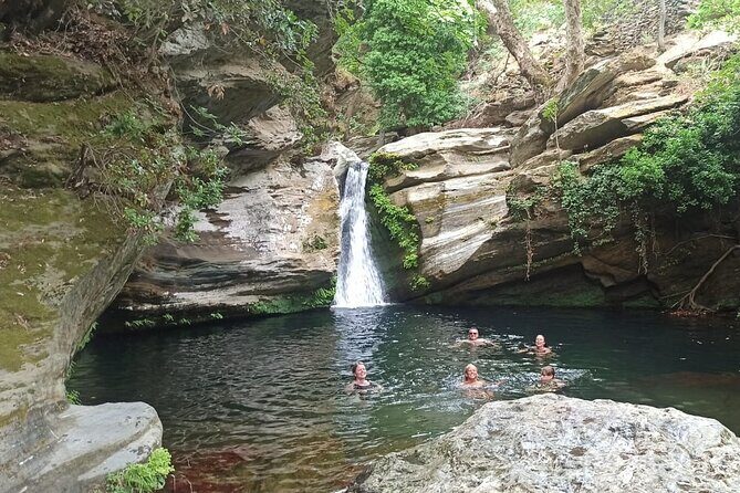 River Trekking to the Waterfall in Andros - The Waterfall Reward: Swim Time in the Lake