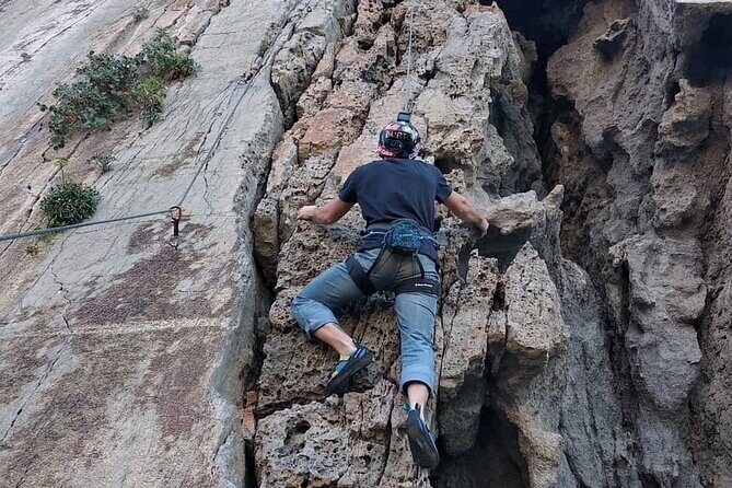 Rock Climbing on Crete with a Guide at Rethymnon, Plakias beach - What you’ll climb: grades for beginners to stronger climbers