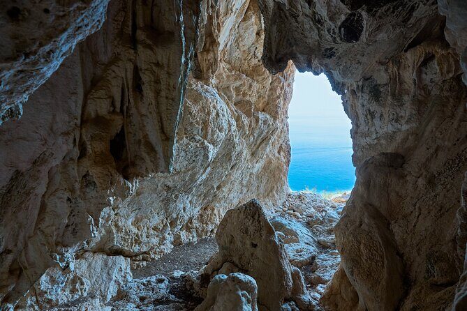 Rock Climbing & Rappelling for the real thrill seekers! - Why Ladiko Beach Climbing + a Cave Rappel Feels Like the Real Deal