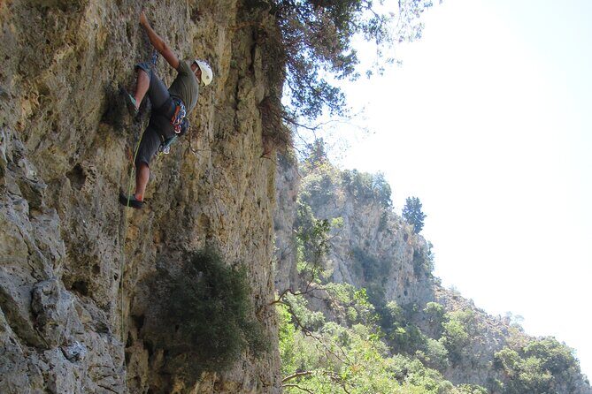 Rock Climbing with a Guide in Chania Therisos Gorge - Therisos Gorge Rock Climbing: the setting and grades that matter