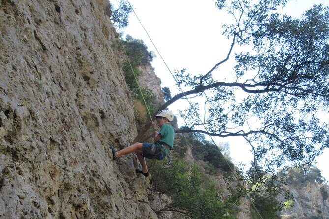 Rock Climbing with a Guide in Chania Therisos Gorge - How route selection works from 4a to 8a (and why beginners still benefit)