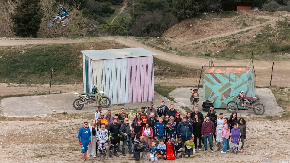 Rodos: Rent a Motocross bike - A motocross afternoon far from the beach bar
