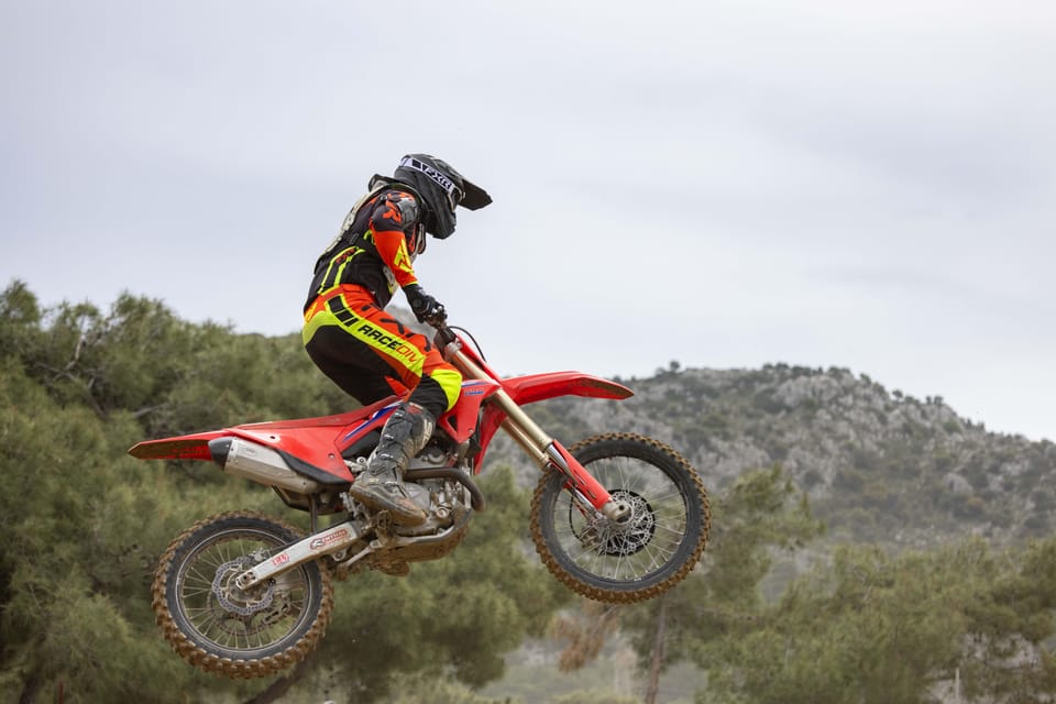 Rodos: Rent a Motocross bike - Choosing between four Honda and Fantic bikes