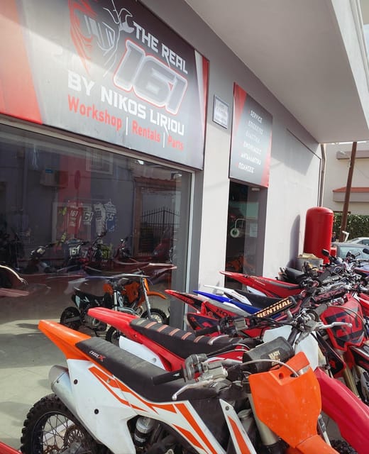 Rodos: Rent a Motocross bike - The drawbacks to weigh before booking