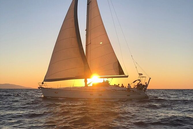 Romantic Luxury Sunset sailing - The sunset sail back to Heraklion