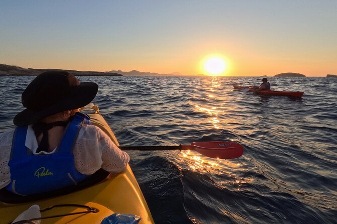 Romantic Sunset Kayaking Tour in Papafragas Cave, Milos - What the $90.22 price includes