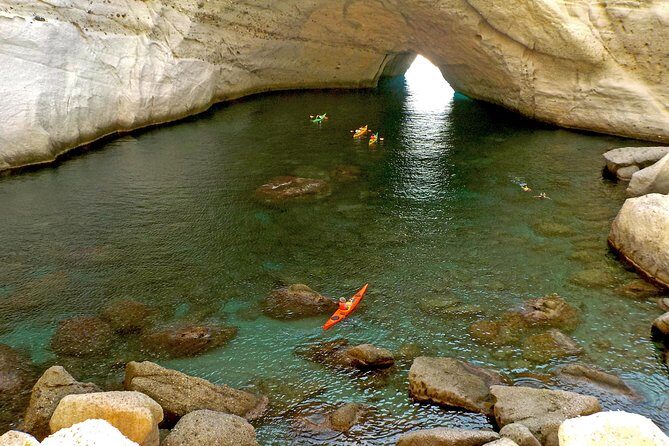 Round of Milos and Poliegos Sailing boat snorkelling cruise - Kleftiko: Pirate Country Caves and the Best Snorkel Hour