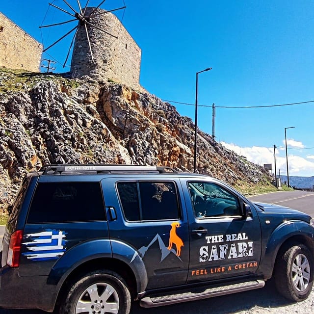 Safari:Lasithi plateau, Mythology park,olive oil tasting - Joseph Sets the Tone From Pickup
