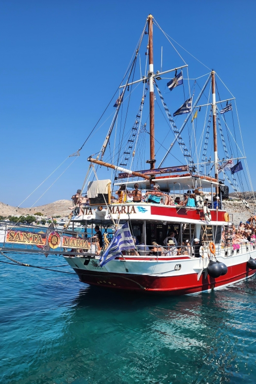 Sail Away in Kos: Unveil 3 Greek Isles’ Secrets! - Setting out on the Santa Maria wooden yacht