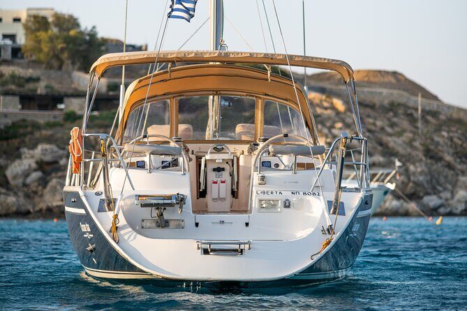 Sail Taste Connect a Semi Private Sailing with Seafood and Wine - A semi-private Mykonos sailing that feels like a small group day