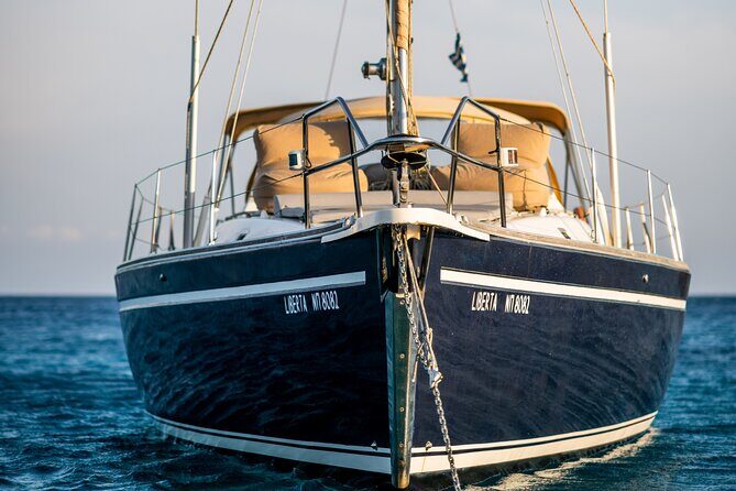 Sail Taste Connect a Semi Private Sailing with Seafood and Wine - Rhenia island for real swimming time (not just a splash)