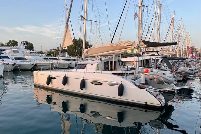 Sailing Catamaran day cruise - Rhodes with lunch & drinks - Leaving New Marina at 9:30 a.m.