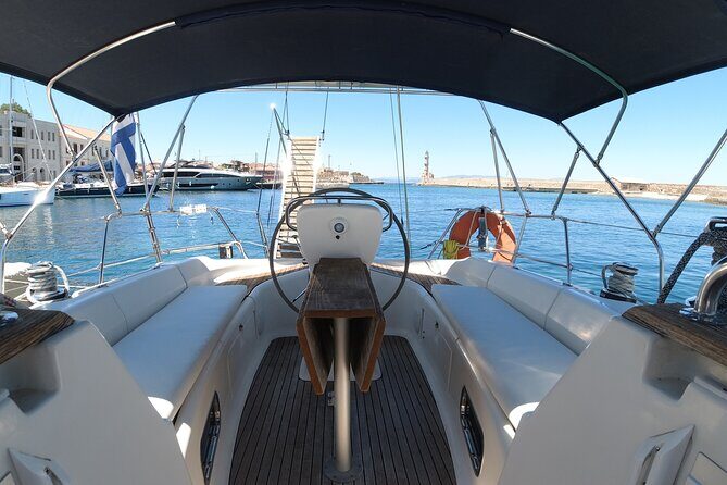 Sailing Cruises Chania - Island of Ag: the swim-and-breathe pause