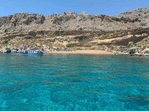 Sailing tour around Lindos with food and drinks - A Real Sail Around Lindos: Sails, Steering, and the Captain’s Role