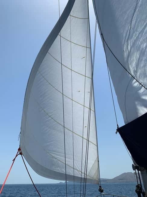 Sailing tour around Lindos with food and drinks - More Caves and Bays: Stegna, Haraki, Navarone, and St. Paul’s Bay