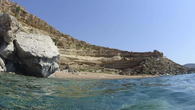 Sailing tour around Lindos with food and drinks - Snorkel Gear, Floats, and the Comfort of the Swim Deck