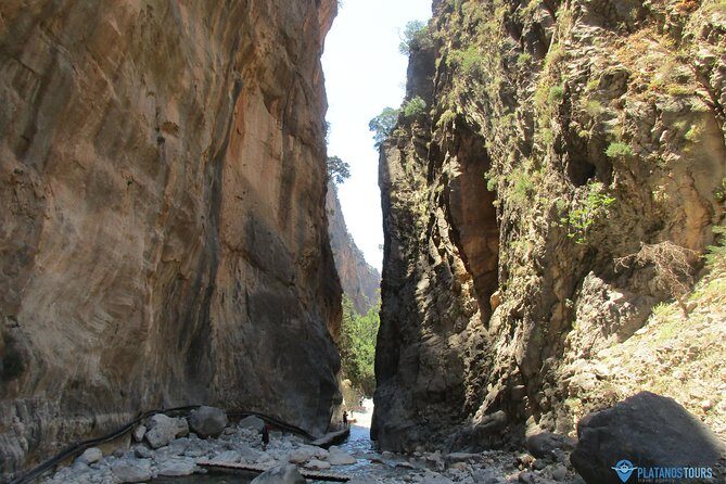 Samaria Gorge Trek: Full-Day Excursion from Chania with Guide - Agia Roumeli: lunch, shops, and the swim payoff