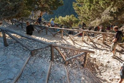 SAMARIA Gorge Walk: full day from area Heraklion CRETE - Rethymnon: A Short Food and Rest Stop After Three Hours