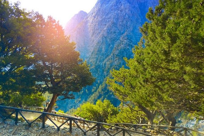Samaria the Lazy Way, from Chania - Sfakia adds a final coastal glimpse