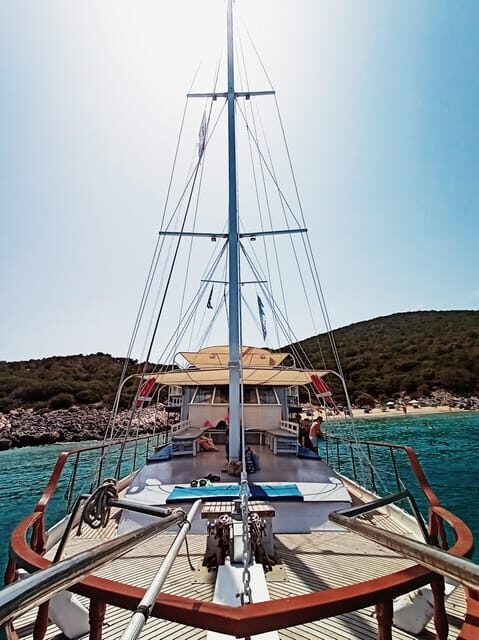 Samos East Coast by Boat with Beachside BBQ - Sailing the Mykali Strait: Views You Can’t Replicate from Shore