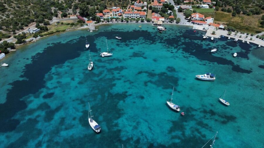Samos East Coast by Boat with Beachside BBQ - Posidonio Swim Stop: Make It Your Main Event