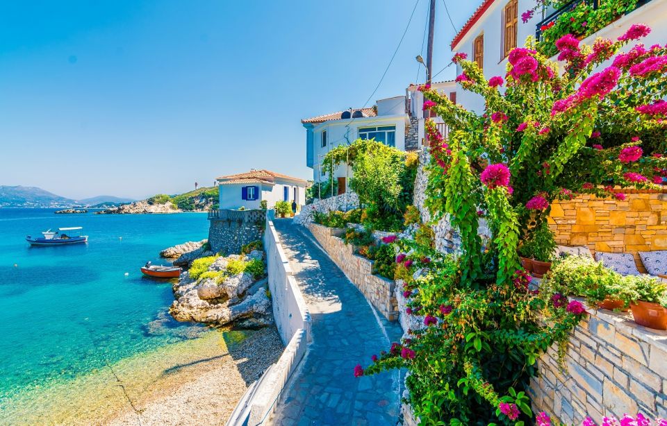 Samos: Full-Day Guided Island Bus Tour - Coach comfort, pickup, and walking