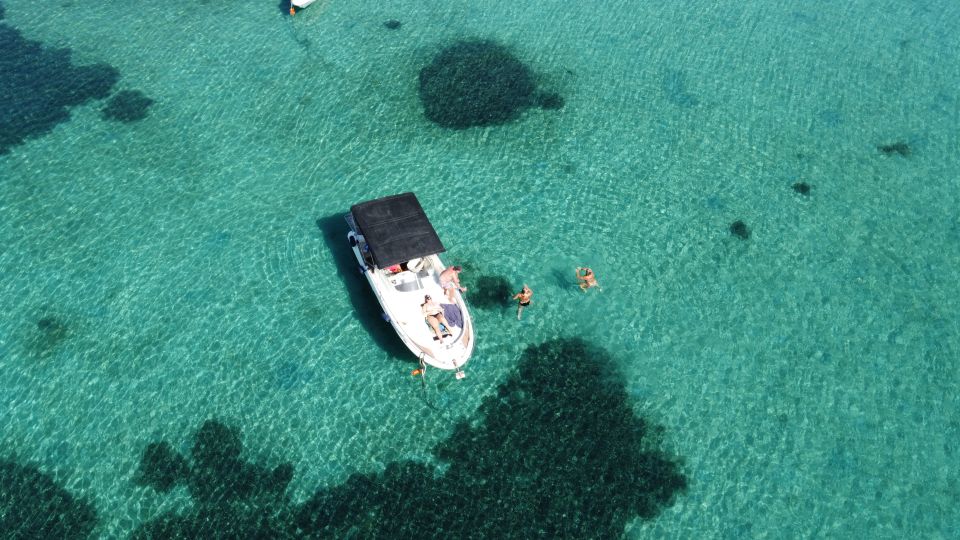 Samos: private boat tours - Leaving THE SWANKY NOMAD for the open sea
