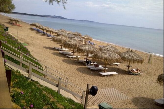 Sandy Shores Shuttle: Your Gateway to Kourouta Beach - What the water and beach conditions are like