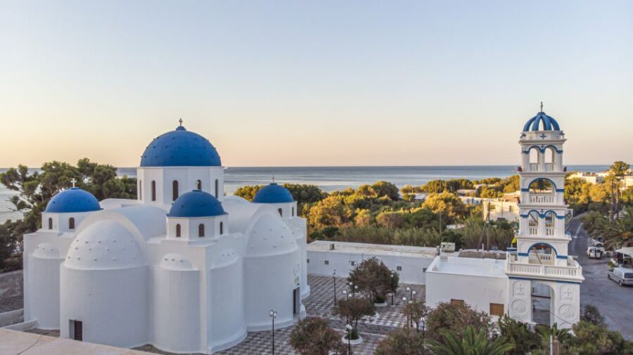 Santorini 2-Day Combo: Volcano Boat Cruise & Island Bus Tour - Profitis Ilias Mountain Views and Oia’s Sunset Hour