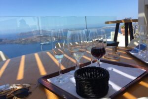 Santorini 3 and half Hour Wine Tour Day/Sunset - Stop 1: Art Space Canava Winery Tastings (45 Minutes)